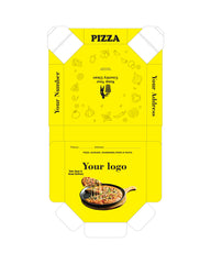 four color pizza box